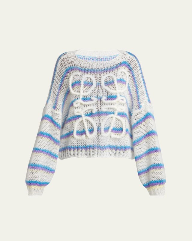 Striped Anagram Sweater